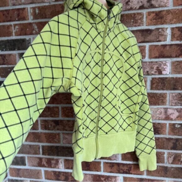 Lululemon  *  Limited Edition Checkered Scuba hoodie EUC Vintage - Picture 6 of 9